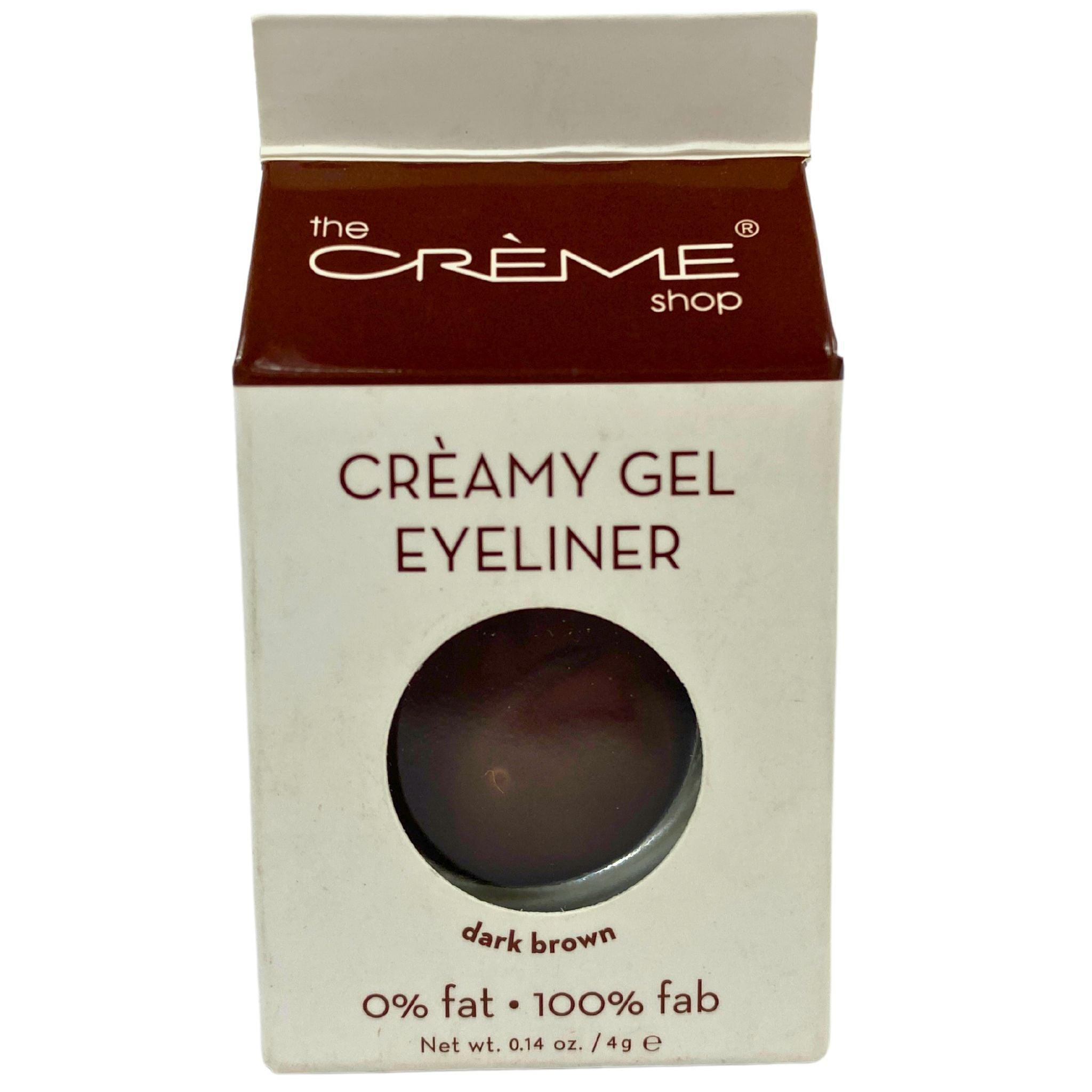 The Creme Shop Creamy Gel Eyeliner - Dark Brown - 0.14oz (4g) - Waterproof & Smudge Proof - 40 Piece Bulk Set - Perfect for Professional Makeup Artists & Beginners - Great for Everyday Wear, Special Occasions & Photo Shoots