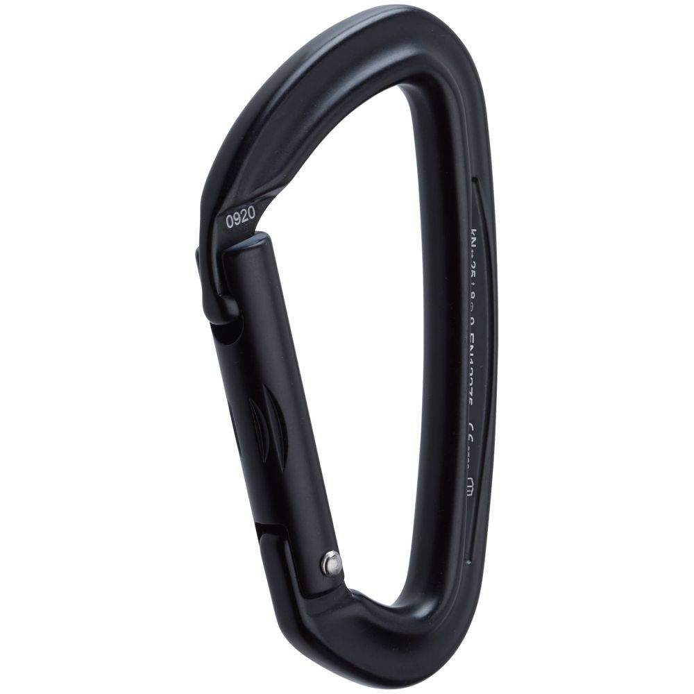 NRS Sliq Straight Gate Carabiner - Lightweight Aluminum Climbing Carabiner for Rock Climbing, Hiking, and Outdoor Adventures