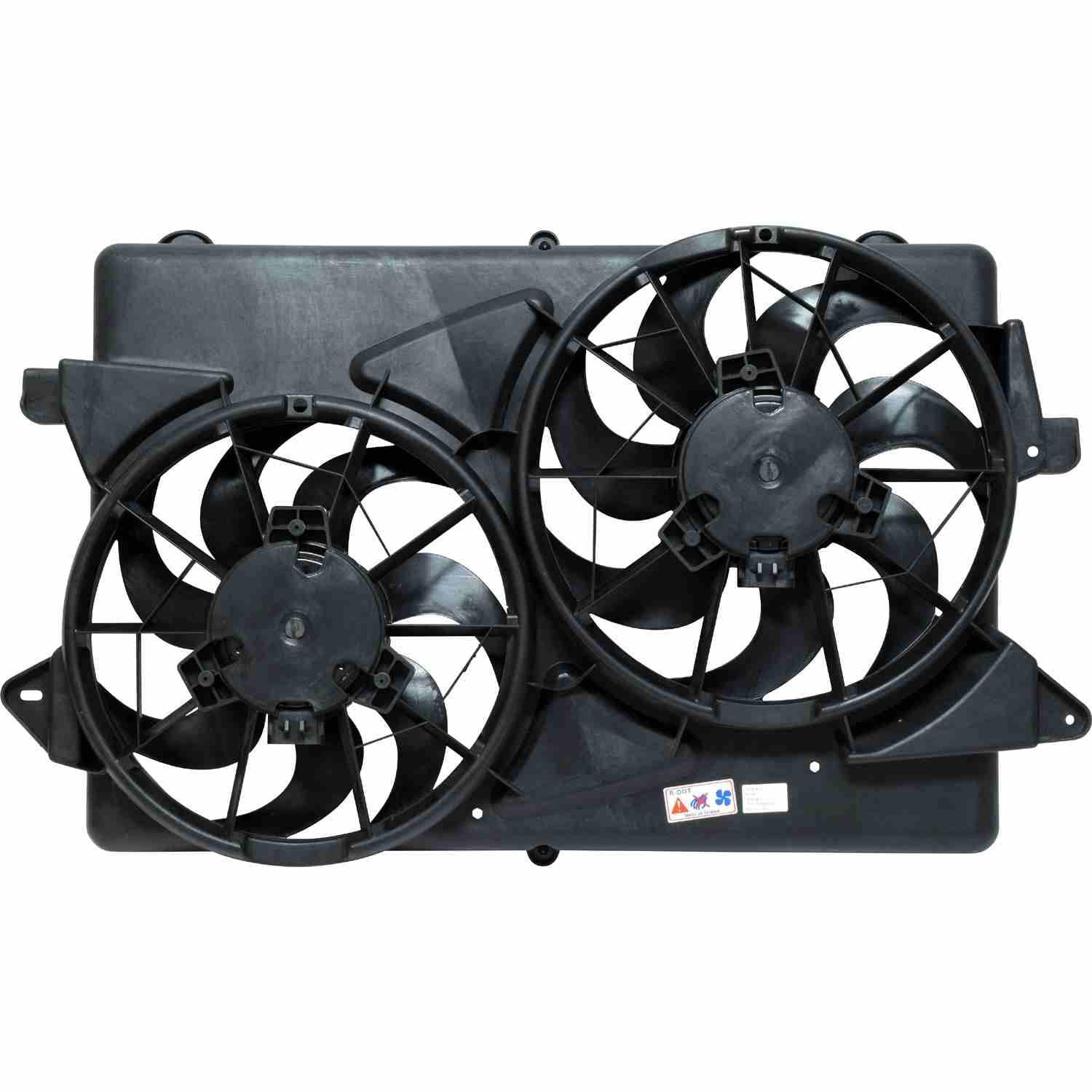 Replacement Engine Cooling Fan Assembly Compatible with 2004-2008 Saturn Vue 3.5L V6 - Perfect for Overheating Prevention & Summer Driving