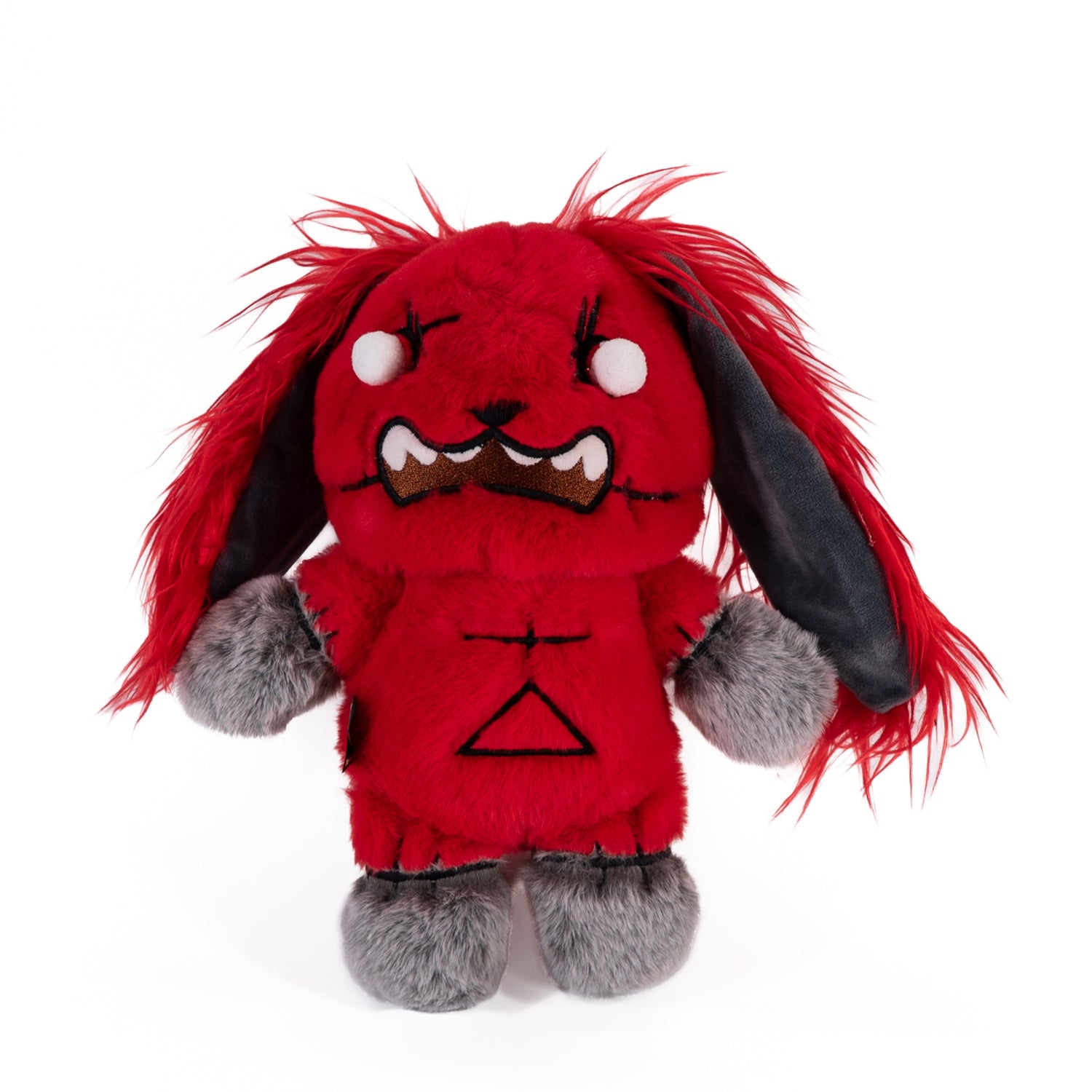 Plushie Dreadfuls Rage Rabbit Stuffed Animal - Soft Emotional Support Toy for Stress Relief & Anger Management | Perfect for Therapy, Gifts & Home Decor