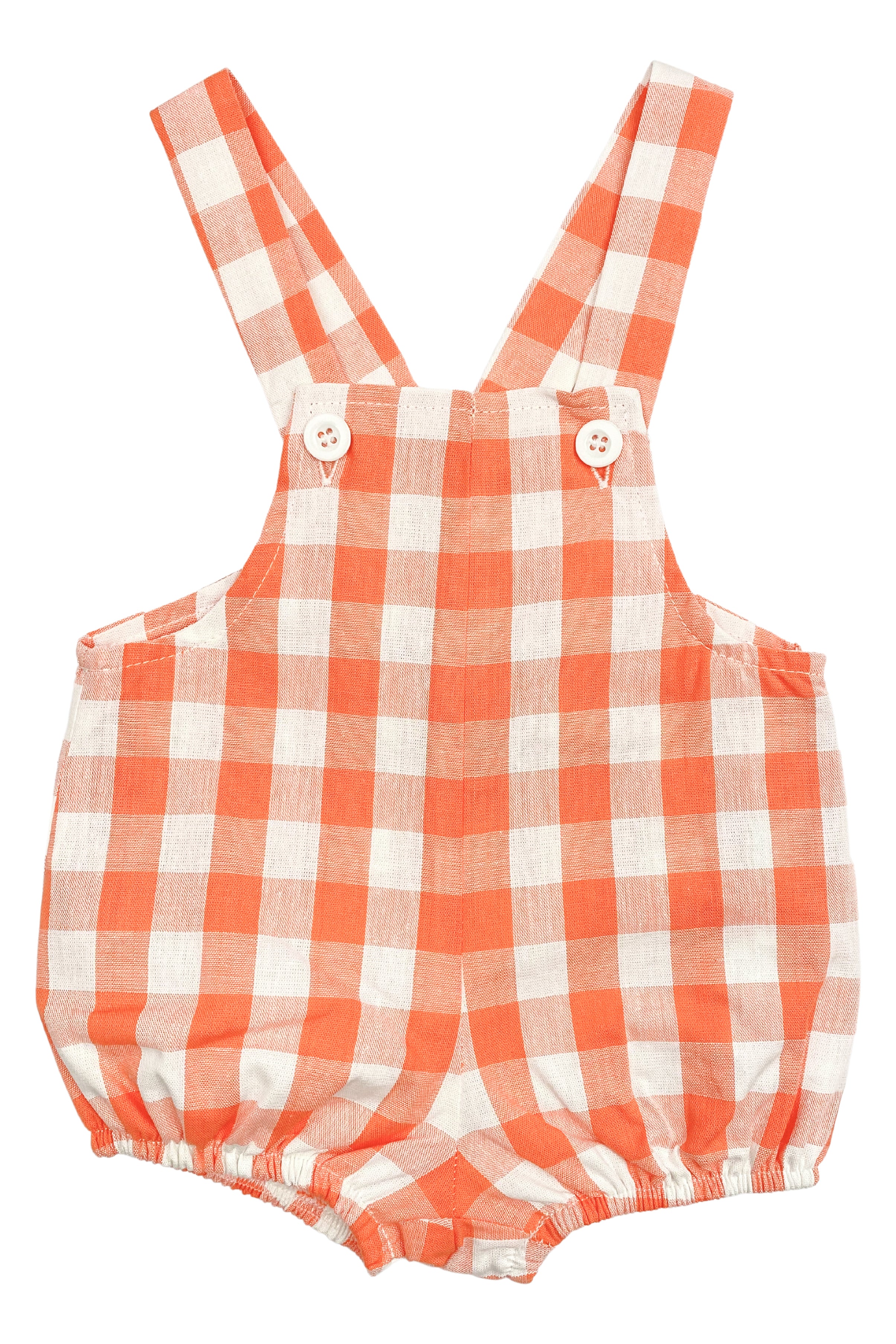 Max Gingham Dungaree Romper for Women - Stylish Denim Jumpsuit with Adjustable Straps & Pockets | Perfect for Summer Outfits, Casual Wear & Outdoor Activities