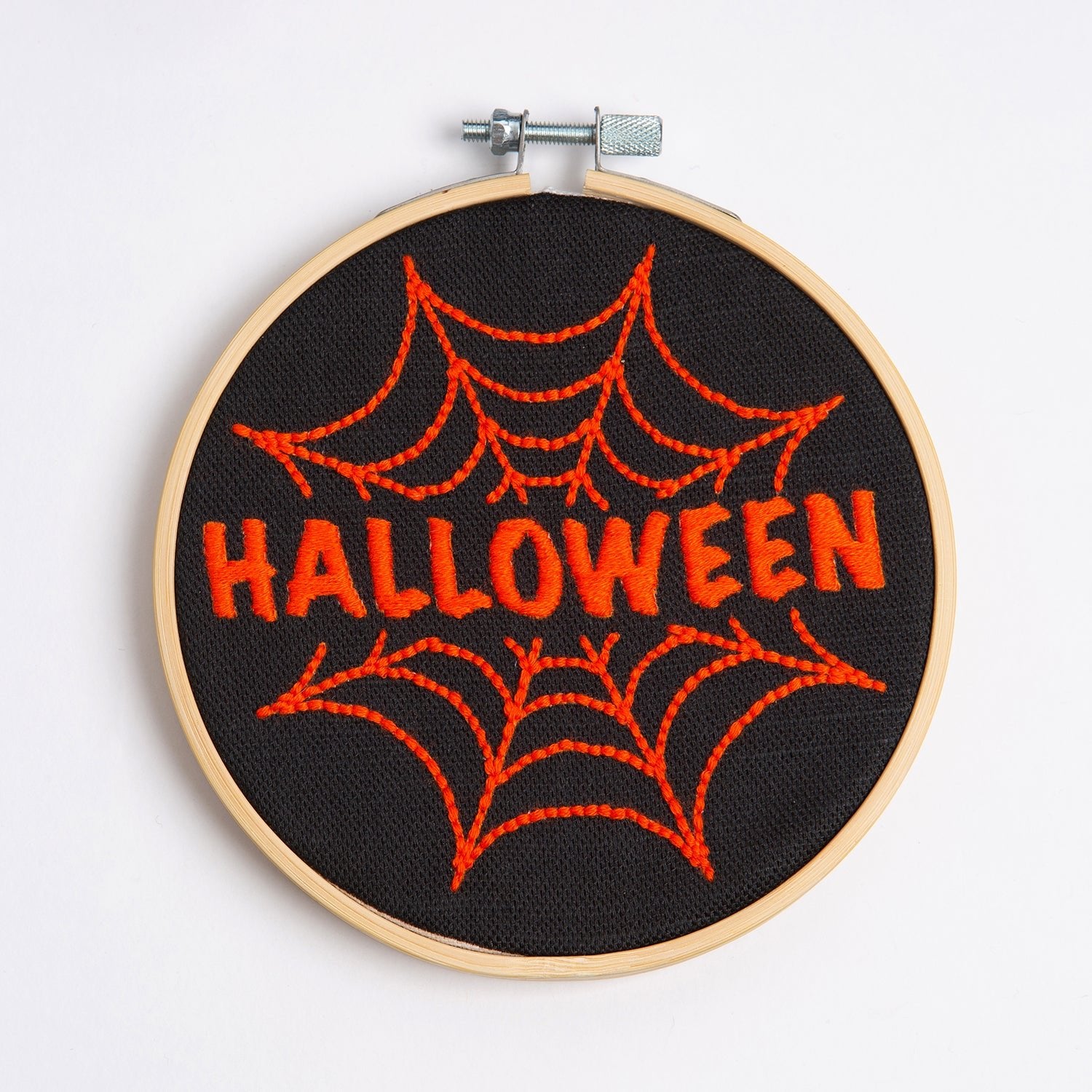 Halloween Embroidery Kit for Beginners - DIY Cross Stitch Set with Patterns, Thread & Needles - Perfect for Holiday Decor & Gifts
