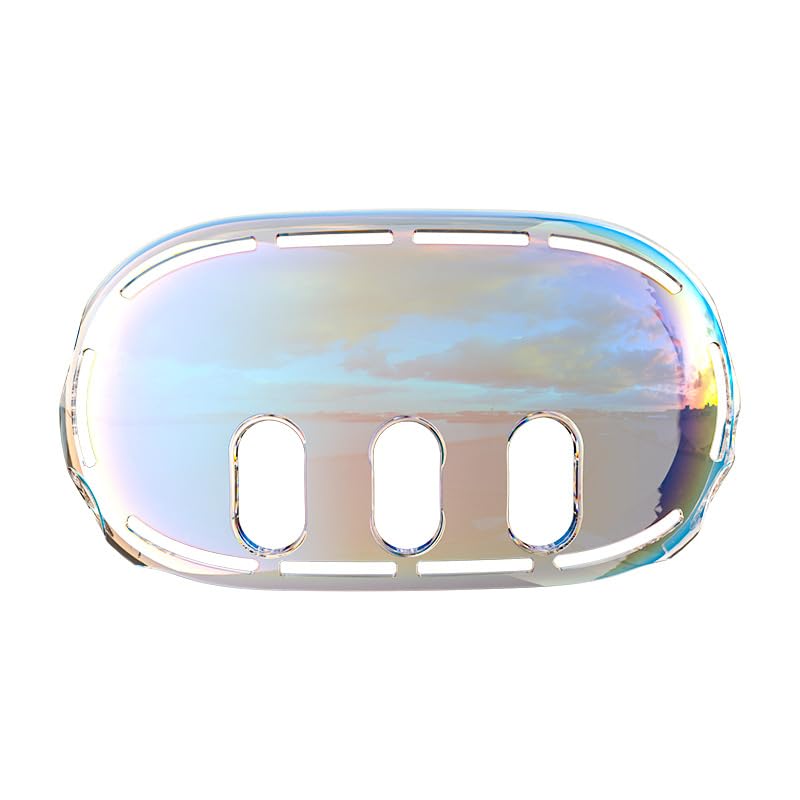 Meta Quest 3 VR Headset Protective Cover - Silicone Front Shell Protector Anti-Scratch Shield | Perfect for Gaming, VR Fitness & Immersive Experiences
