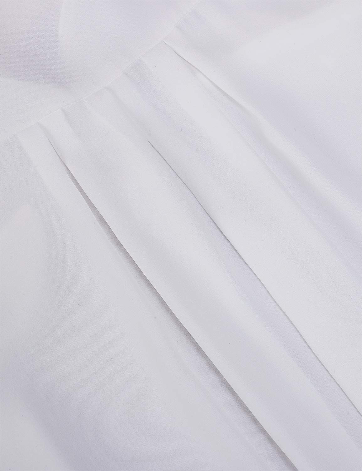 Women's Notch V-Neck Sleeveless Chiffon Blouse - Flowy Summer Top for Work, Party & Casual Wear