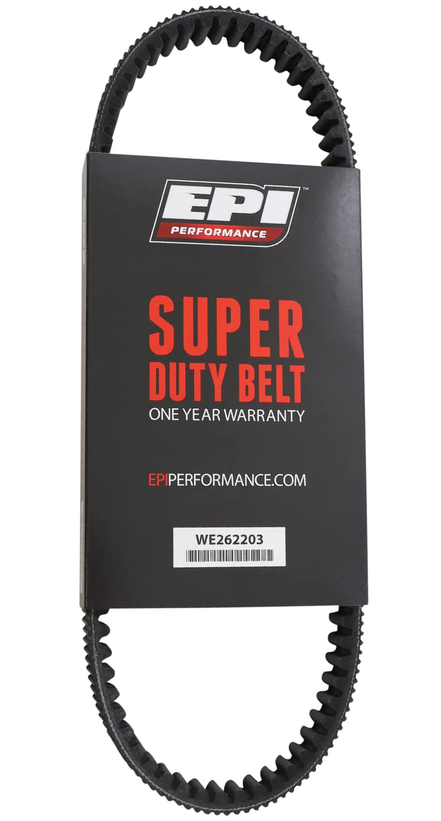 Epi Performance ATV/UTV Super Duty Drive Belt WE262203 - Durable Replacement for Off-Road Vehicles & Utility Terrain Vehicles