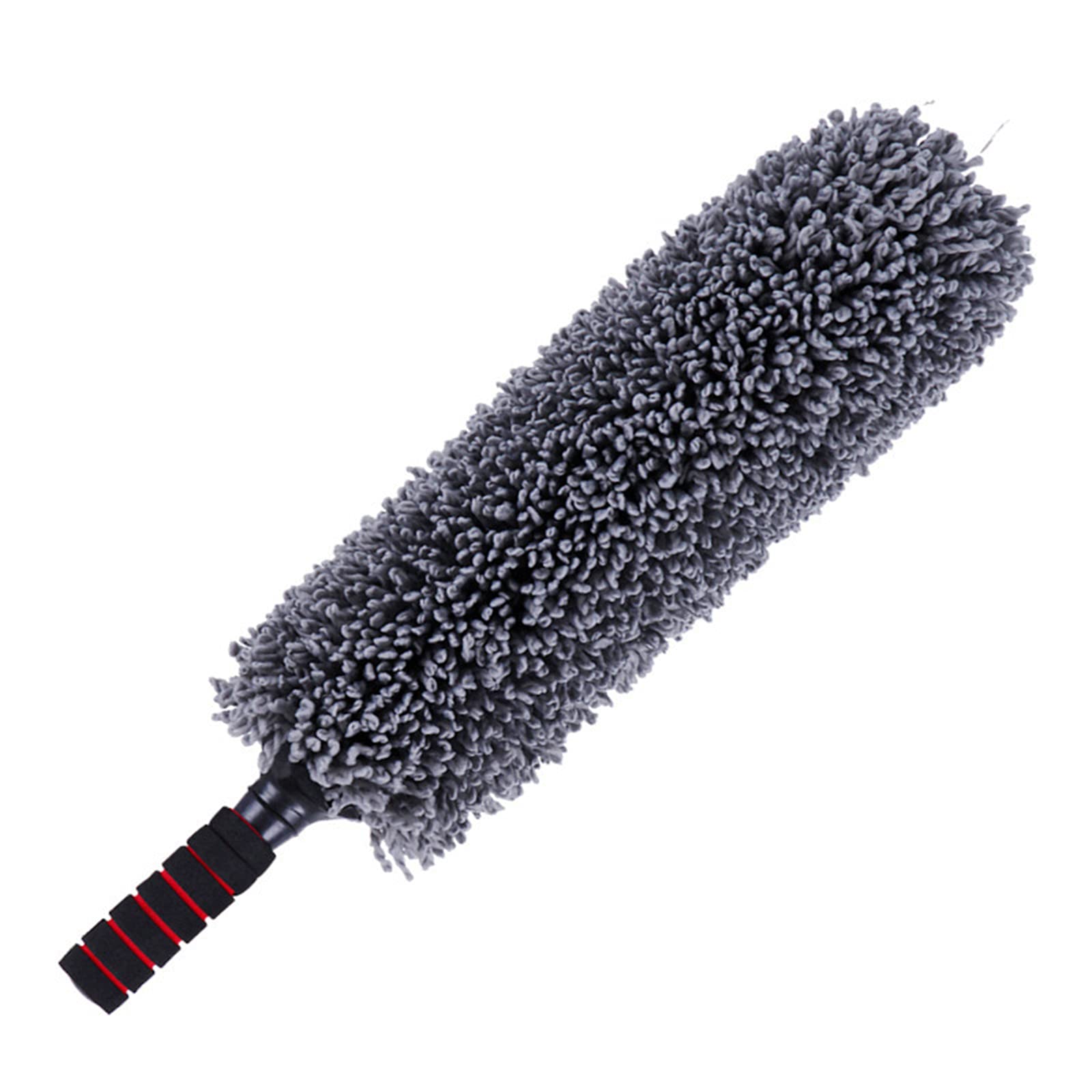 Universal Portable Microfiber Car Wheel Wash Brush - Heavy Duty Vehicle Tire & Rim Cleaning Brush for Cars, Trucks & SUVs - Perfect for Auto Detailing, Car Wash & DIY Cleaning