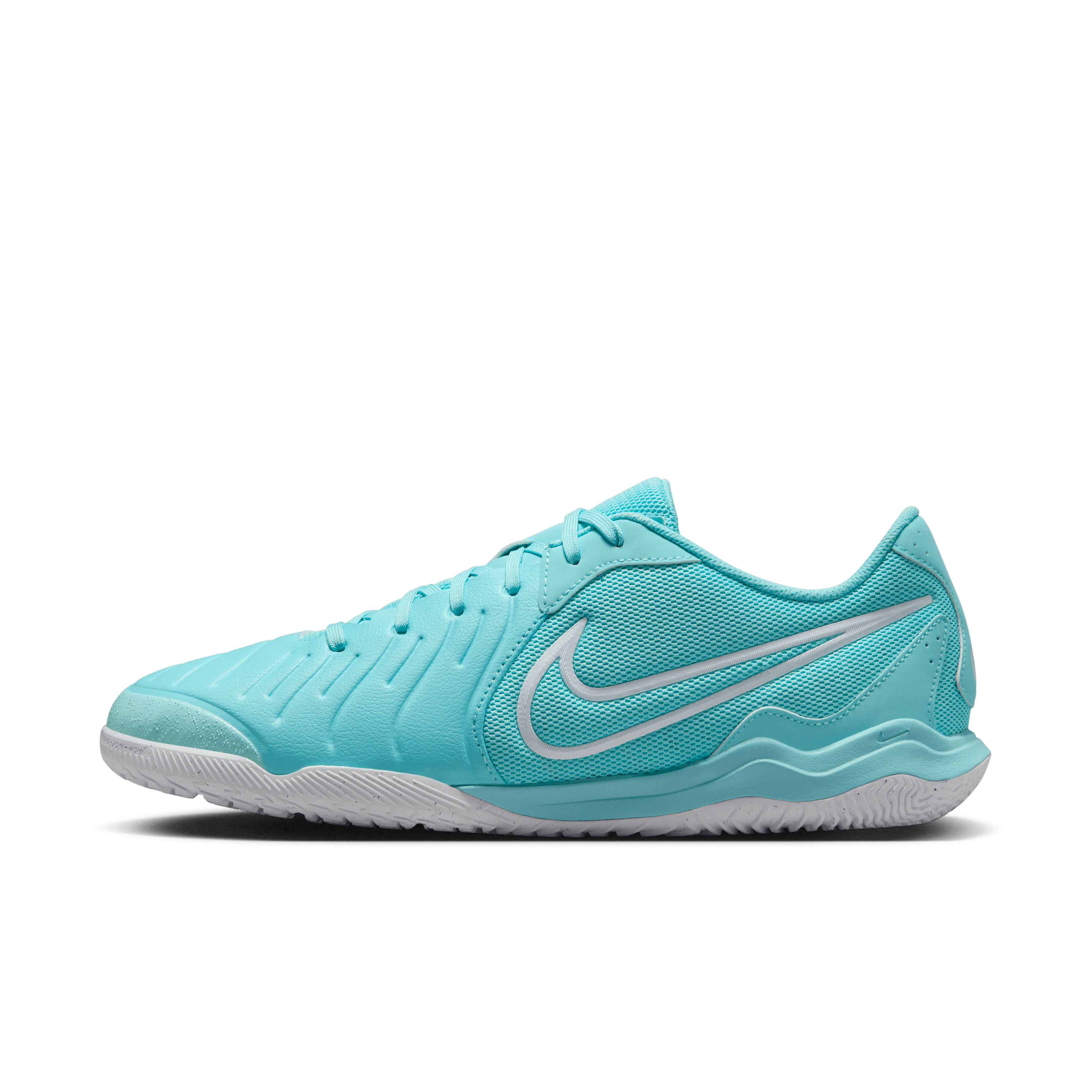 Nike Tiempo Legend 10 Academy IC Indoor Soccer Shoes for Men - Copa/White - Perfect for Indoor Courts & Futsal Games