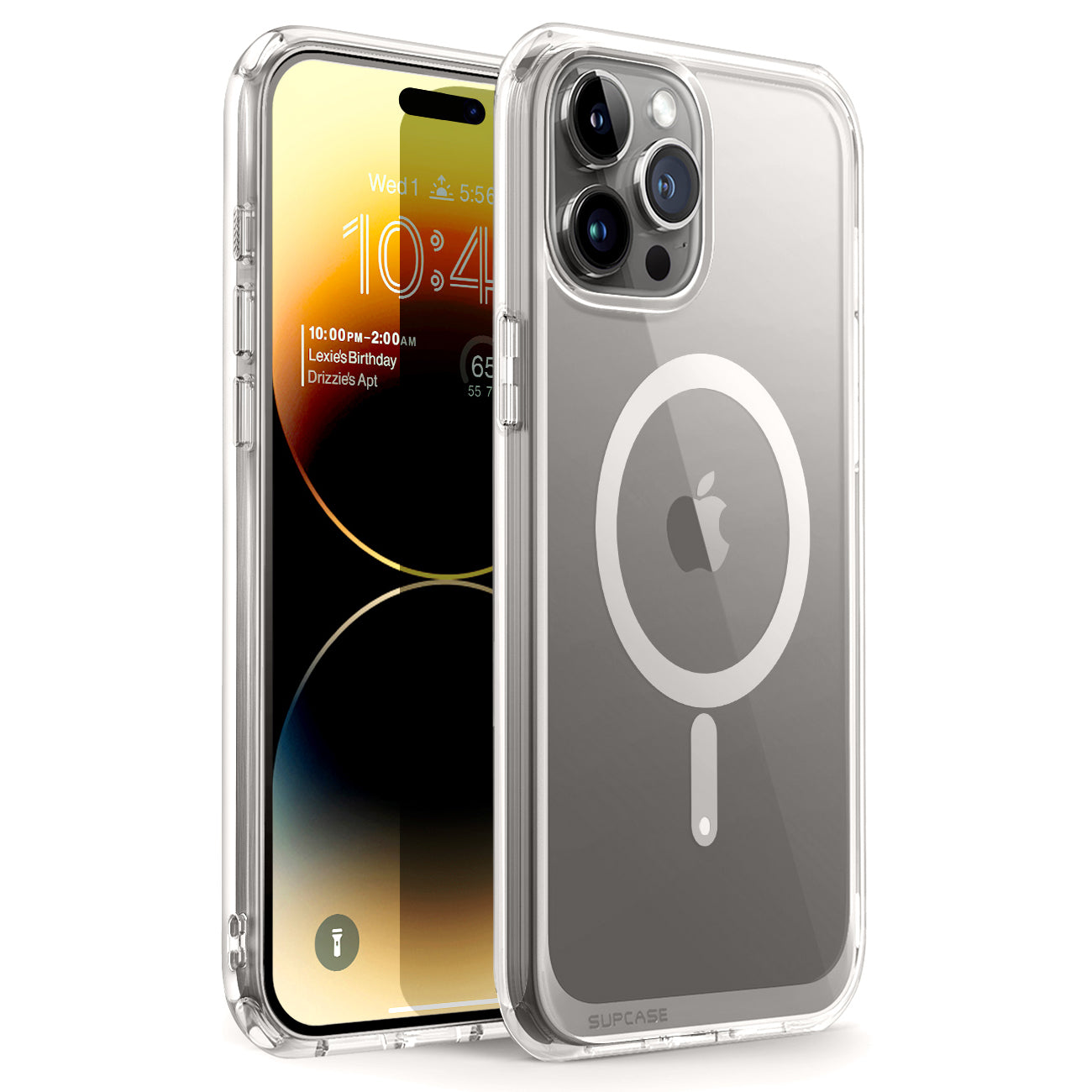 iPhone 15 Pro Max 6.7 Inch Unicorn Beetle MAG Slim Clear Case with MagSafe - Ultra Thin Protective Cover for Everyday Use, Work & Travel