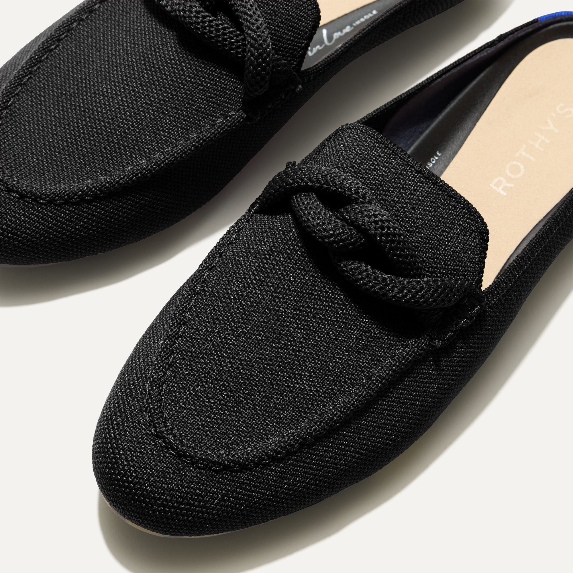 Black Loafer Mules for Women - Comfortable Slip-On Shoes for Casual Wear, Office & Travel | Premium Leather Loafers with Cushioned Insole
