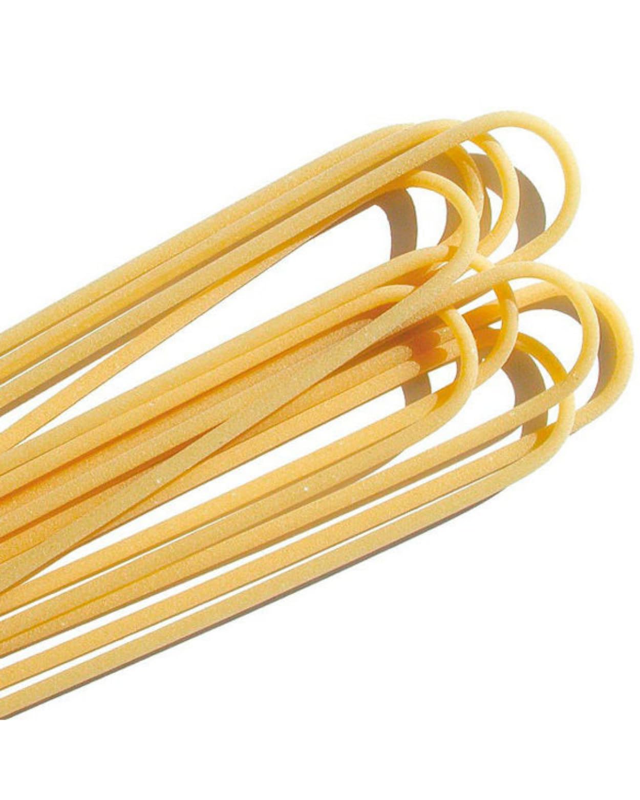 Premium Conte Spaghettoni Pasta 500g - Authentic Italian Import - Artisan Durum Wheat Blend - High Protein Low Ash Pasta - Golden Yellow Color - Pure Water & Static Dried - Perfect for Spaghetti Carbonara, Aglio e Olio & Italian Cuisine - Ideal for Home Cooking & Restaurant Use