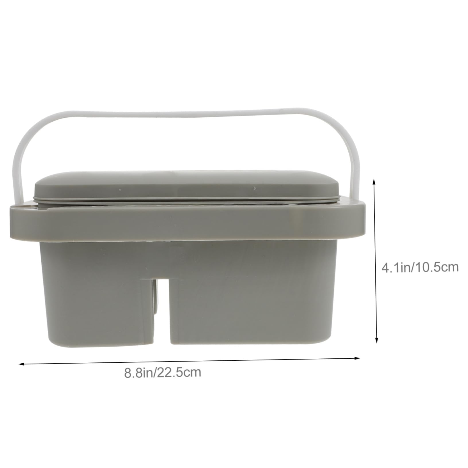 Portable Plastic Paint Brush Washer Cup - Art Brush Cleaning Bucket & Painting Tray for Artists - Perfect for Watercolor, Acrylic & Oil Painting Studios