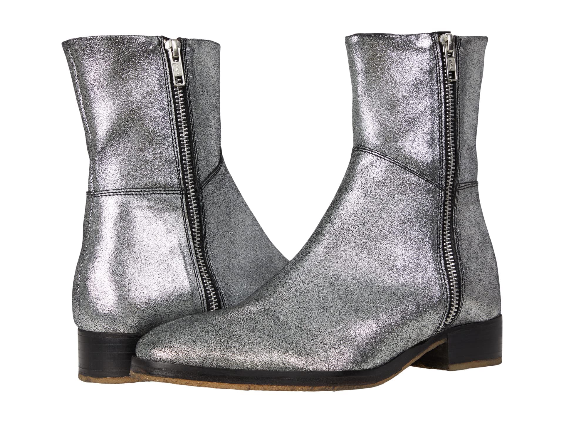 Free People Luna Ankle Boots - Women's Stylish Suede Chunky Heel Booties for Fall & Winter | Perfect for Casual Outfits, Date Nights & Office Wear