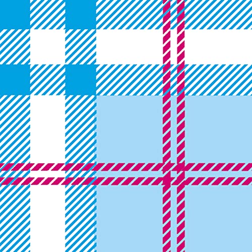 Checkered Blue