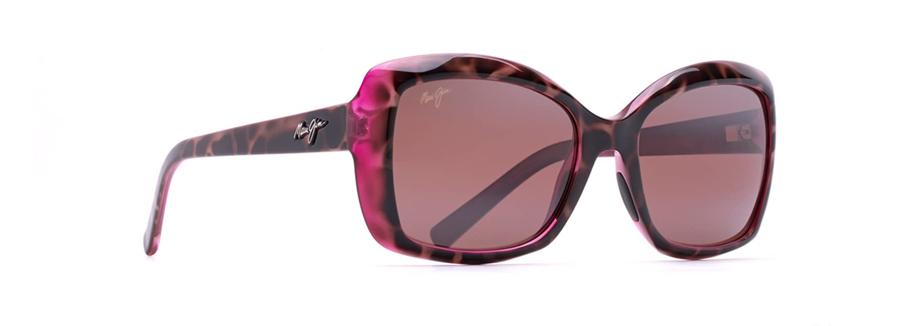 Maui Jim Women's Orchid Polarized Fashion Sunglasses - UV Protection & Stylish Design for Outdoor Activities, Beach & Driving
