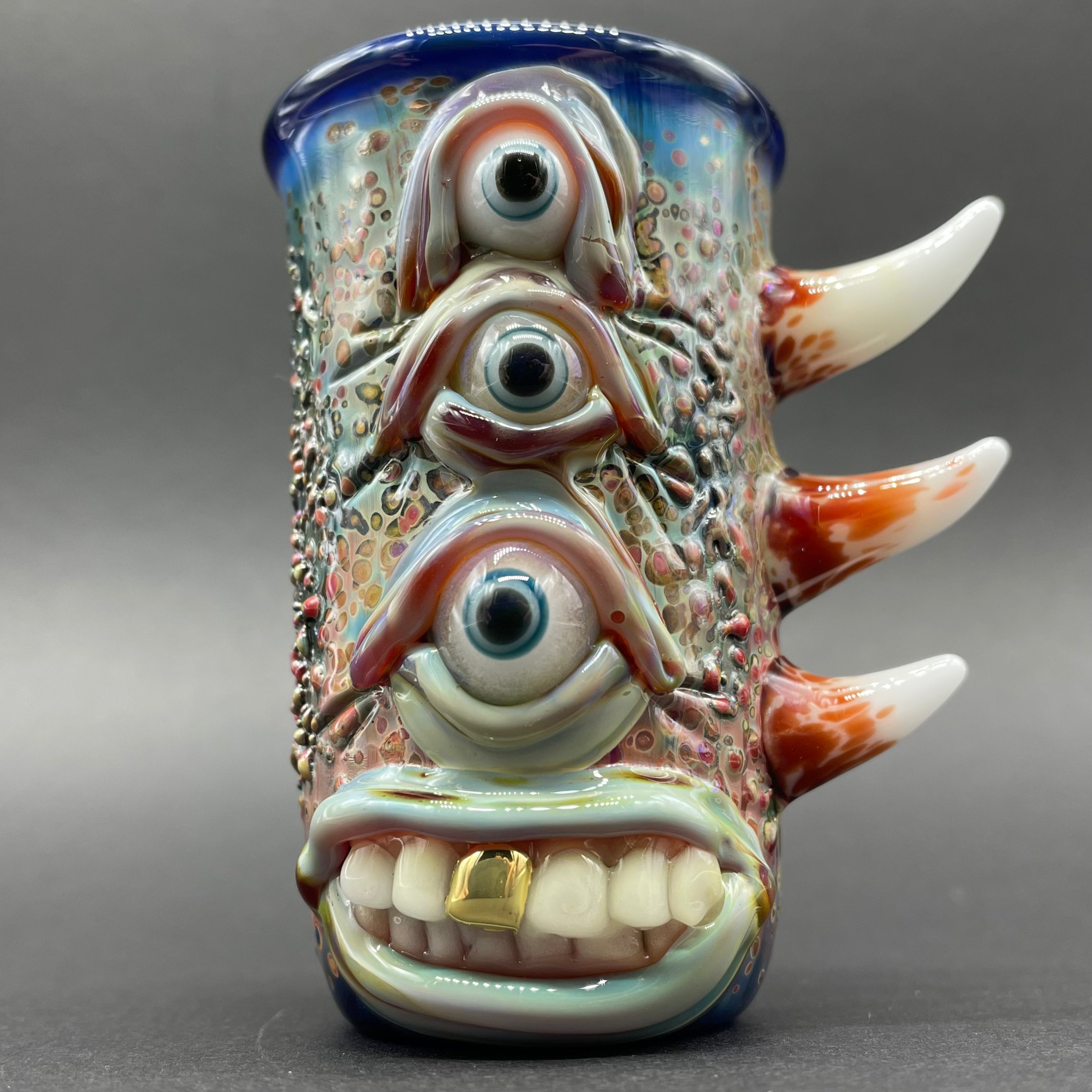 3-Piece Vertical Shot Glass Set - Perfect for Parties, Bars & Home Entertaining - 3 Eye Design for Fun Drinking Games & Cocktails