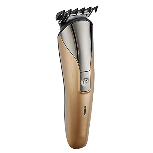 Professional Hair Clippers for Men - 6-in-1 Rechargeable Hair Trimmer Set with Multiple Attachments, Cordless Hair Clipper & Beard Trimmer for Home Barbering & Personal Grooming (Black) - Perfect for DIY Haircuts, Beard Styling & Full Body Grooming at Home