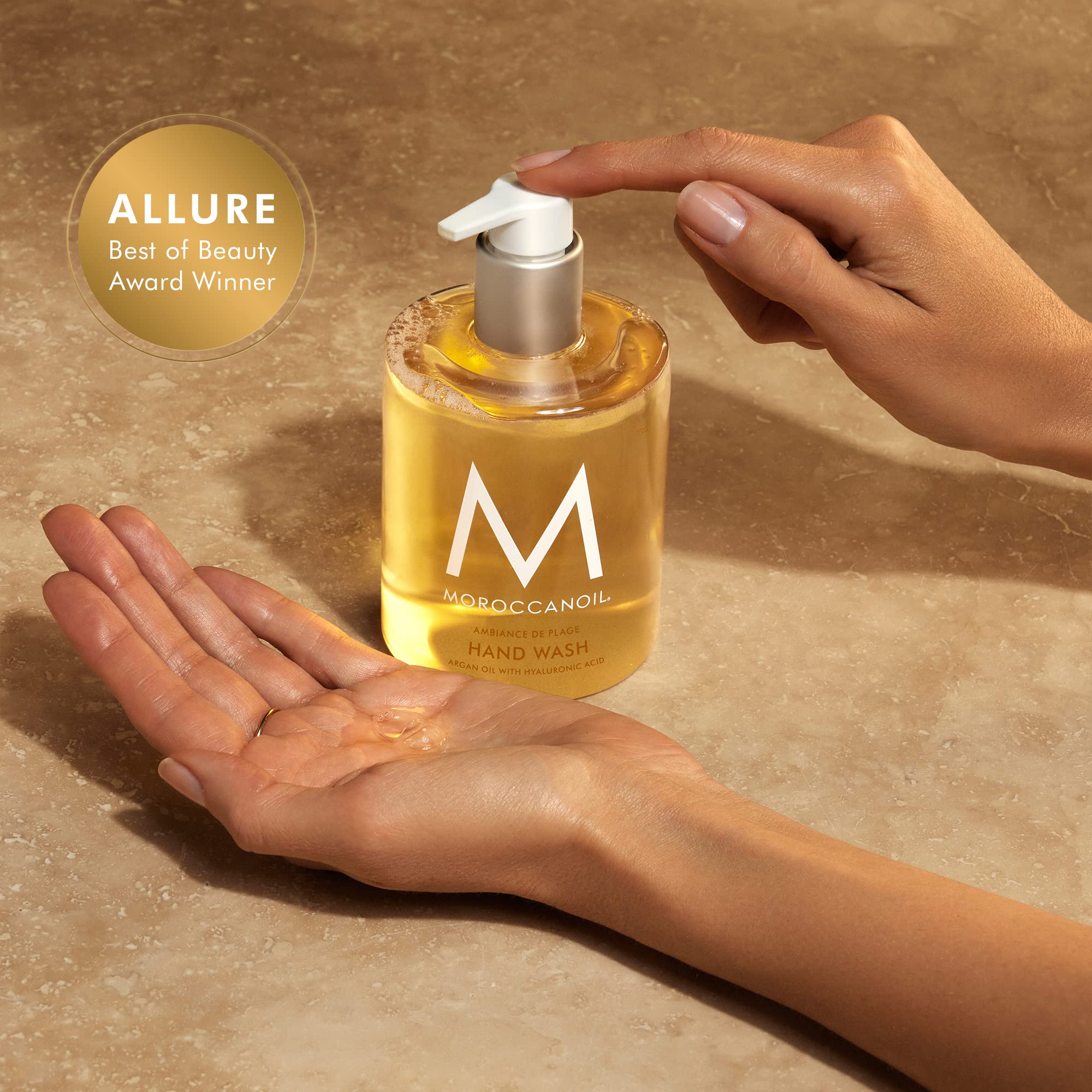 Moroccanoil Hand Wash - Hydrating & Nourishing Liquid Soap with Argan Oil - Perfect for Dry Skin & Daily Hand Care at Home or Office