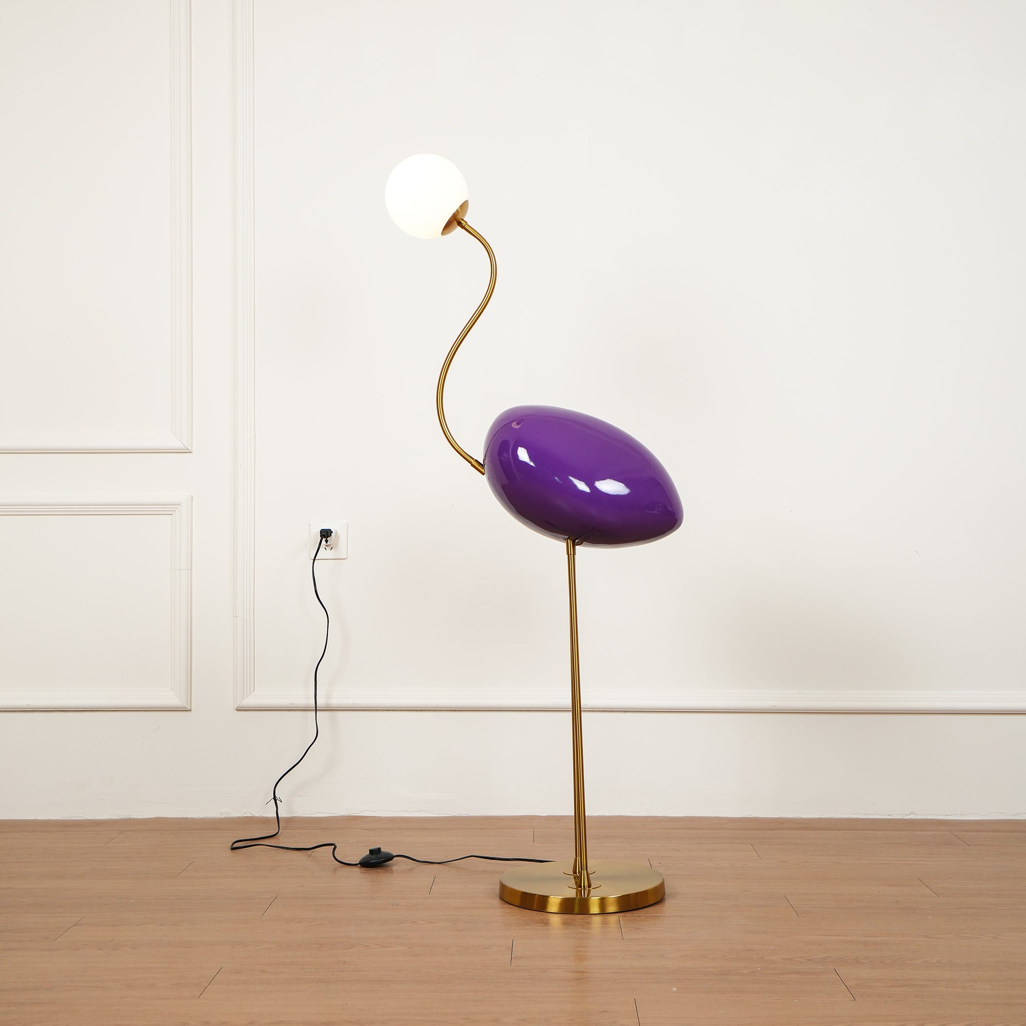 Modern Flamingo Floor Lamp with Adjustable Brightness - Stylish Home Decor for Living Room, Bedroom, or Nursery - Perfect for Reading & Ambient Lighting