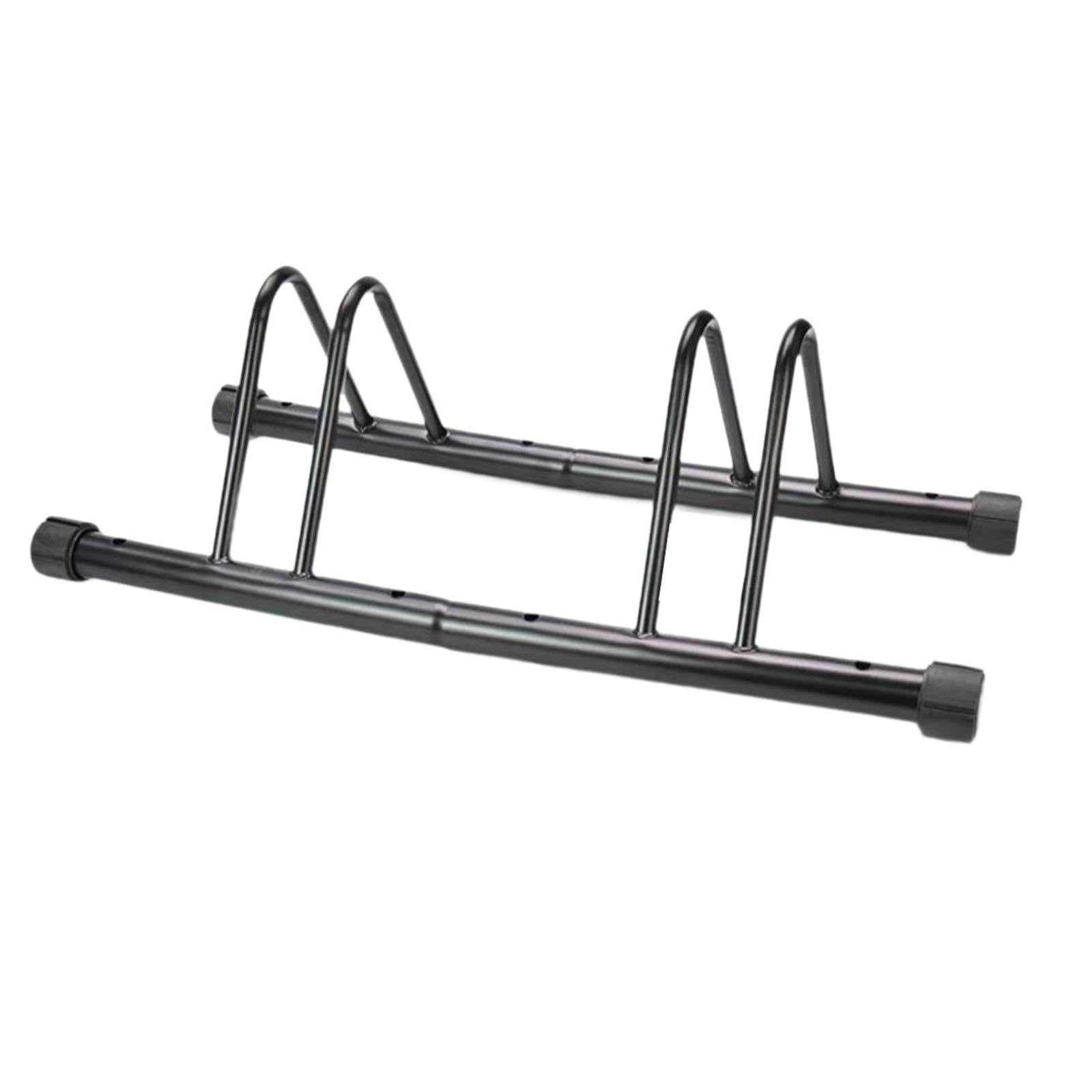 Wazsnhm Bike Stand - Heavy Duty Alloy Steel Bicycle Floor Stand, Vertical Bike Storage Rack for Road Bikes - Perfect for Garage, Outdoor & Indoor Bike Parking