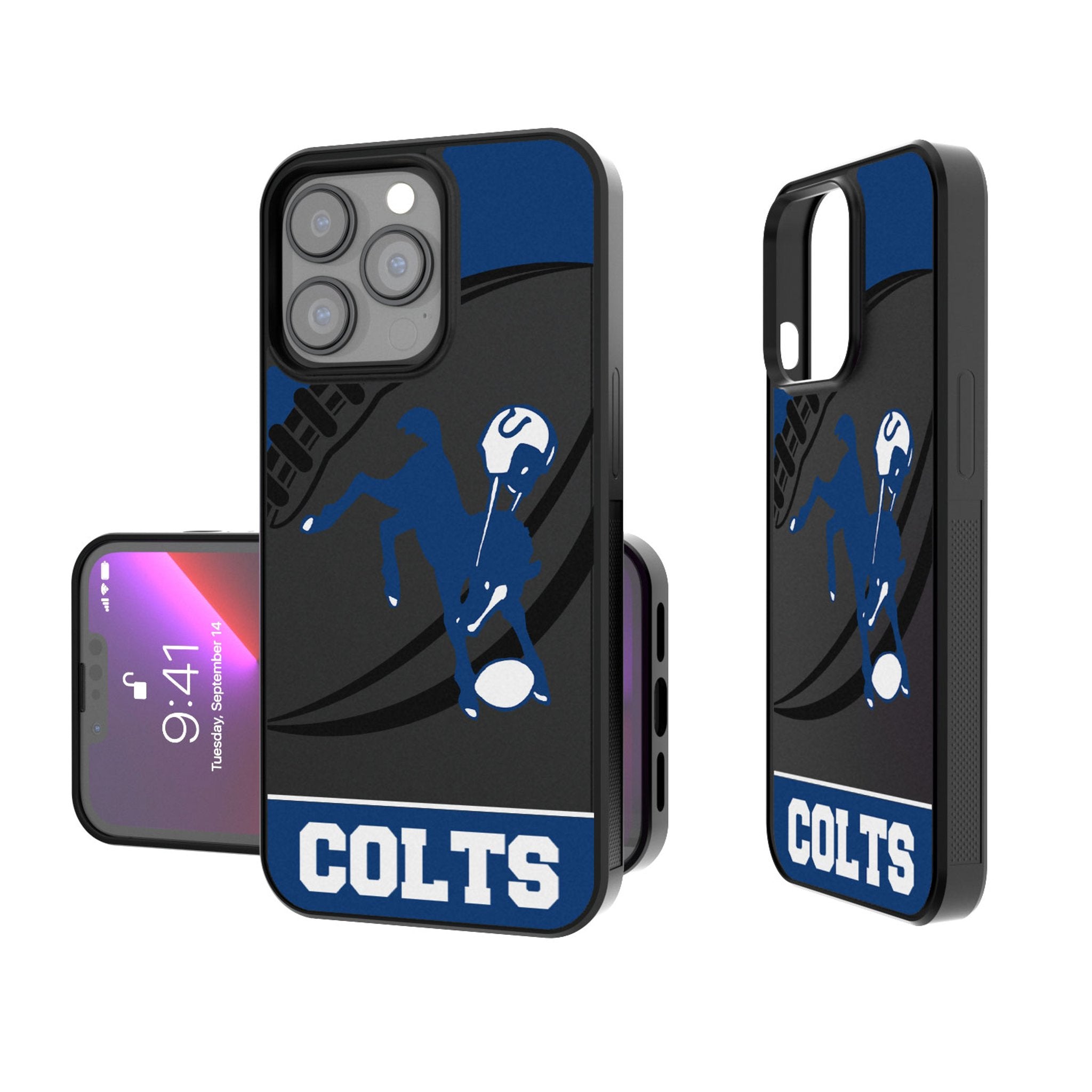 Vintage Baltimore Colts 1946 Historic Collection Passtime Bump Phone Case - Perfect for NFL Fans & Retro Sports Enthusiasts | Compatible with iPhone & Samsung Galaxy