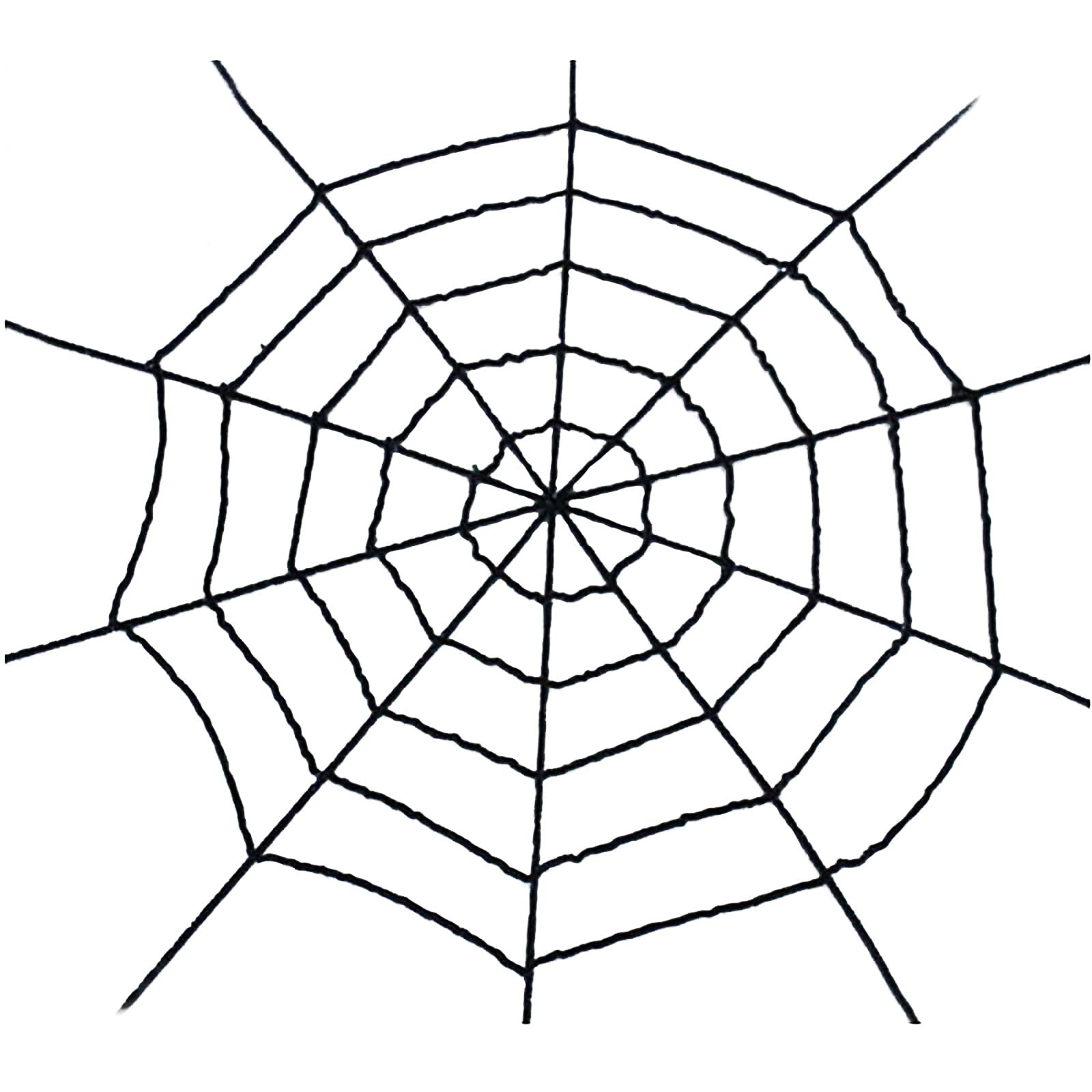 Spooky Halloween Decorations - Realistic Spider & Silk Cotton Web for Scary Party, Home, and Yard Decor | Perfect for Indoor & Outdoor Halloween Setup