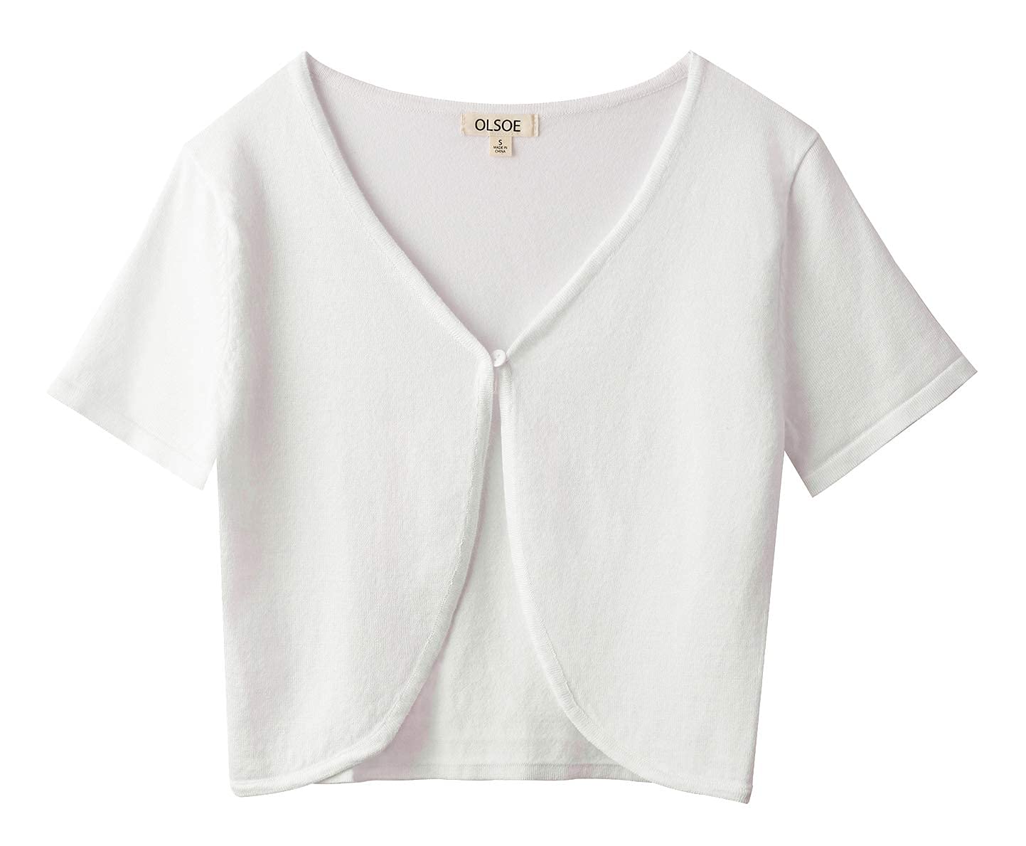Trendy Short Sleeve Open Front Cardigan for Women - Lightweight Summer Cover Up Shrug - Perfect for Beach, Office & Casual Outfits