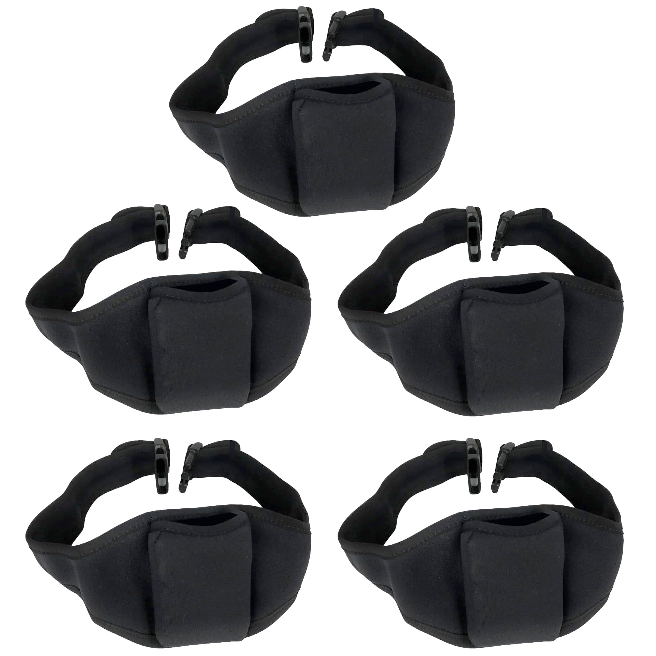 AV Now SP 7 FitPouch (3-Pack) - Slim Waist Pack for Running, Gym & Travel - Water-Resistant Fanny Pack for Phone, Keys & Essentials