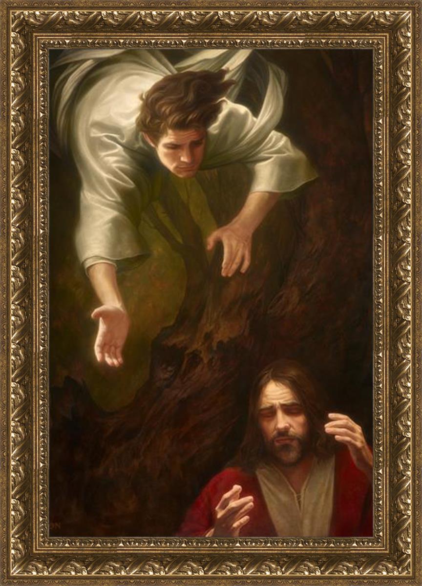 Gethsemane by Howard Lyon - Premium Religious Art Print for Home & Church Decor - Perfect for Worship Spaces, Prayer Rooms & Sacred Wall Art
