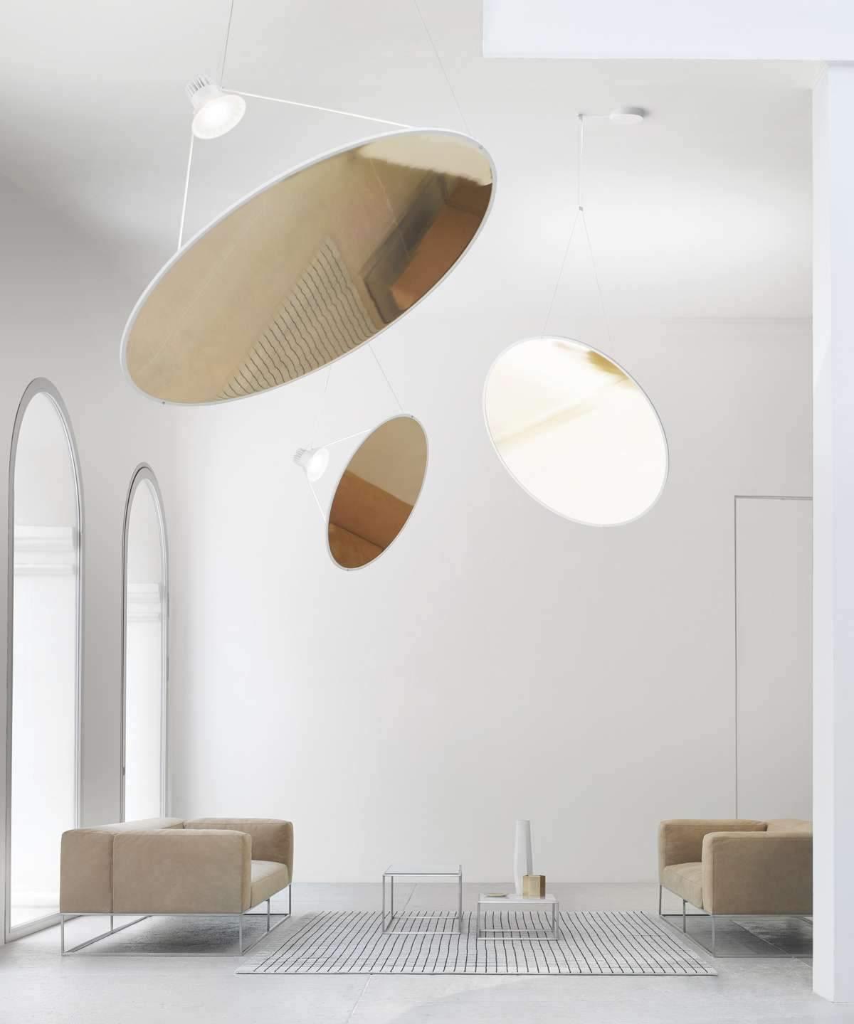Amisol Modern Pendant Lamp - Sleek Hanging Light Fixture for Kitchen Island, Dining Room & Bedroom Decor - Energy Efficient LED Lighting for Home & Office