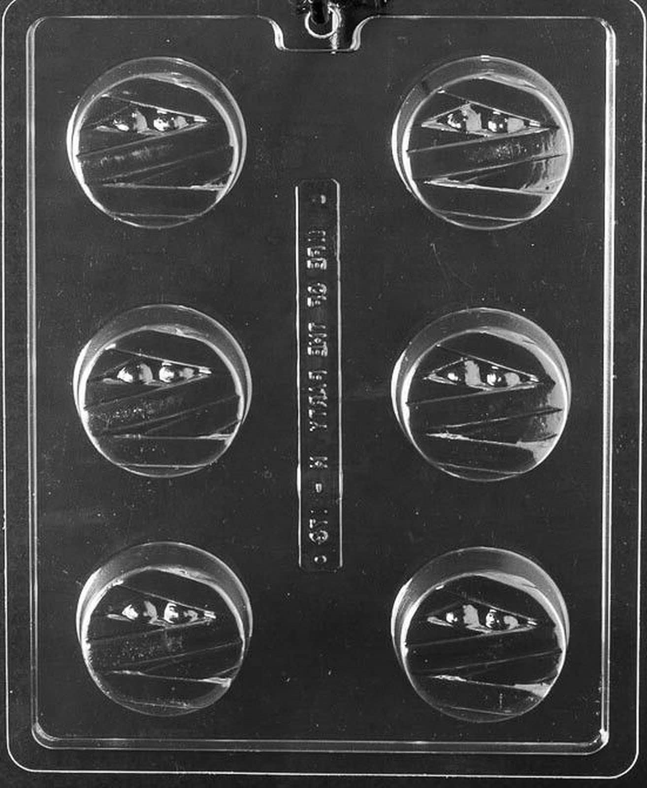 Halloween Chocolate Molds - Mummy Cookie Mold for Chocolate & Candy Making, Reusable Plastic Cookie Molds for DIY Treats, Perfect for Halloween Parties & Baking Gifts