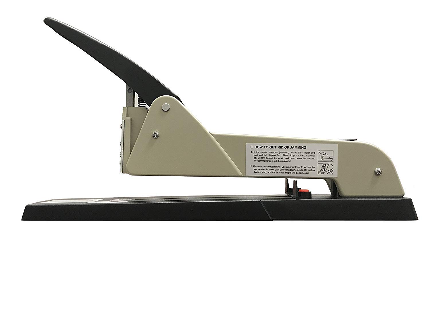 Heavy Duty Long Reach Stapler - 200 Sheet Capacity for Commercial & Office Use - Perfect for Binding Documents, Reports, and Large Projects