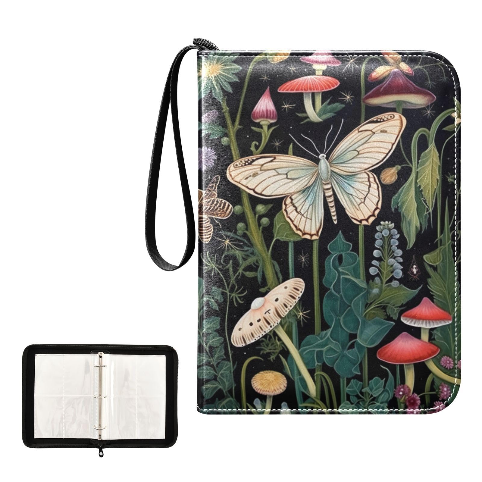 Qilmy 400 Pocket PU Leather Trading Card Binder - Premium Collector Album for Sports Cards, Game Cards, and Trading Cards | Perfect for Organizing, Displaying, and Protecting Your Valuable Card Collection