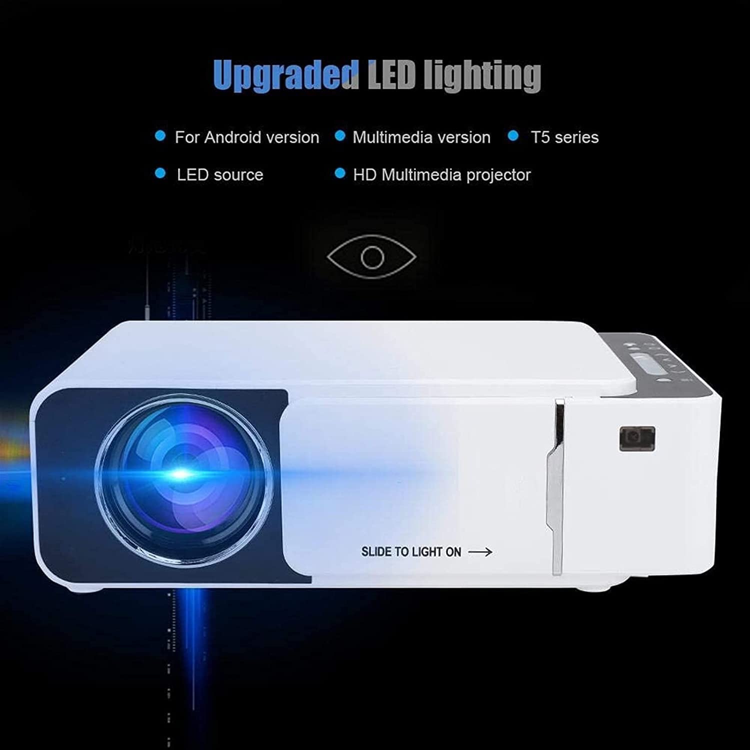 ONOTEC HD Projector 1080P - Home Theater Projector with 170