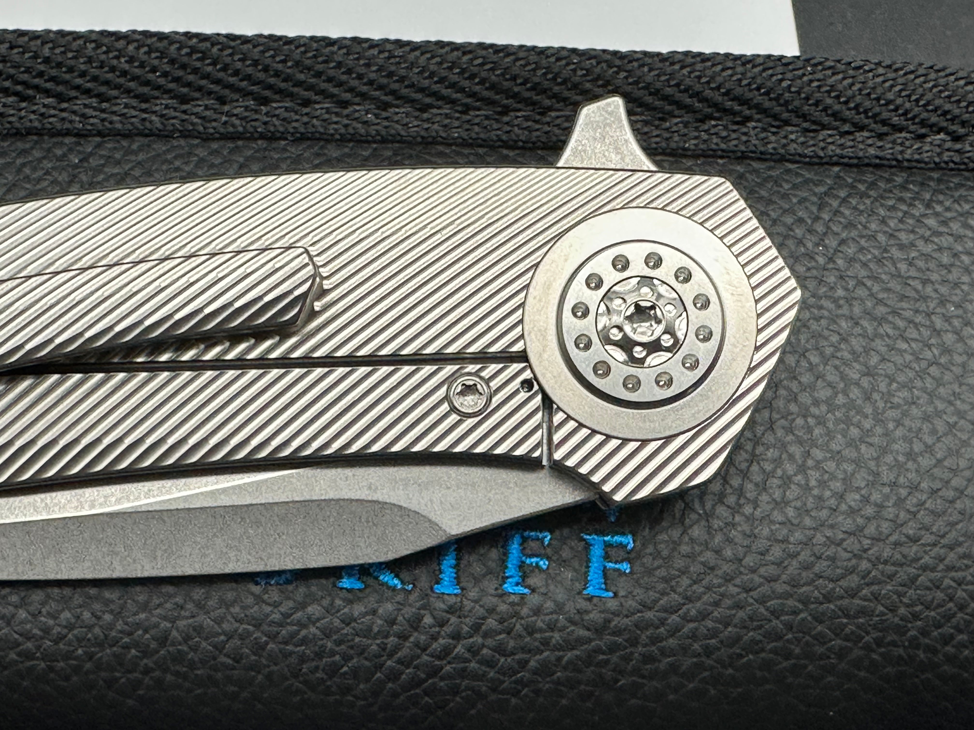 Skiff Made Blades Fugitive - Premium Non-Anodized Pocket Knife for EDC, Outdoor Adventures & Survival Gear