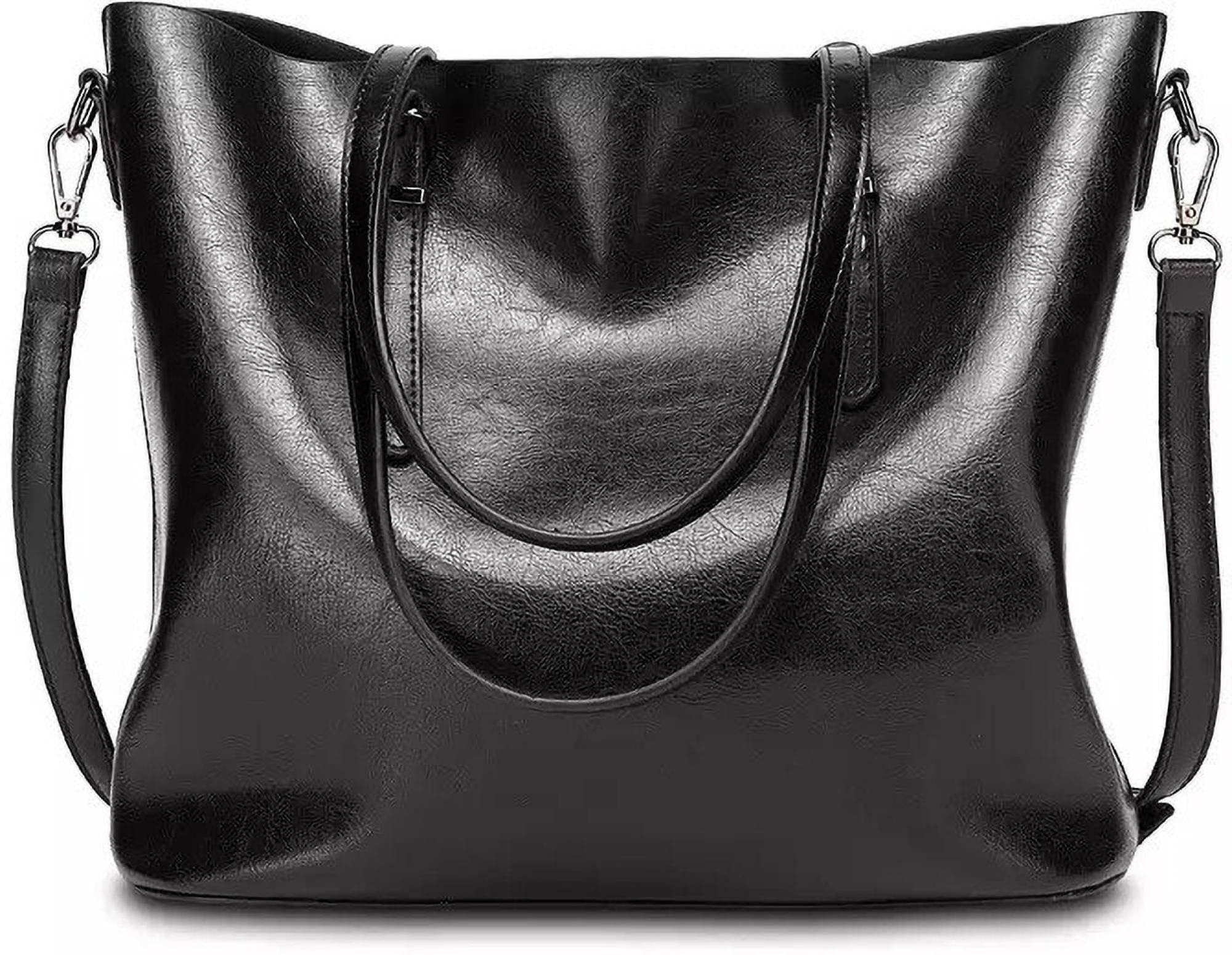 AYSIS Women's Faux Leather Hobo Shoulder Bag - Large Tassel Satchel Purse for Everyday Use, Work & Travel | Blue