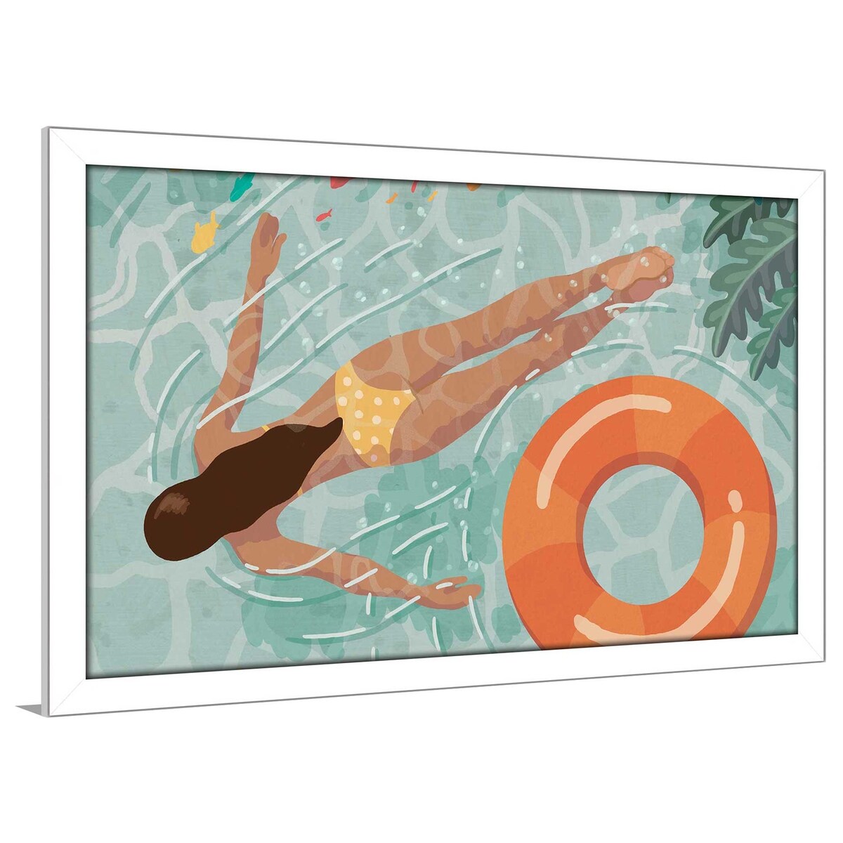 Beach Babes IV Horizontal Acrylic Print - Vibrant Wall Art for Beach House, Bedroom & Office Decor