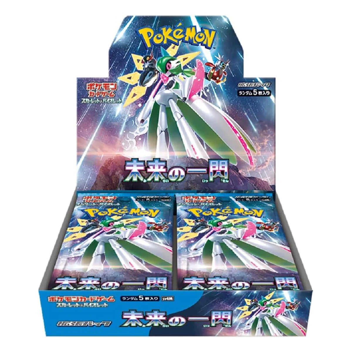 Pokemon Card Japanese Scarlet & Violet Future Flash SV4M Single Booster Pack - Collectible Trading Cards for Battles & Gaming