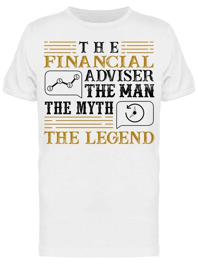 Smartprints The Financial Man Tee - Premium Cotton Men's Graphic T-Shirt for Business & Finance Professionals | Casual Office Wear & Networking Events