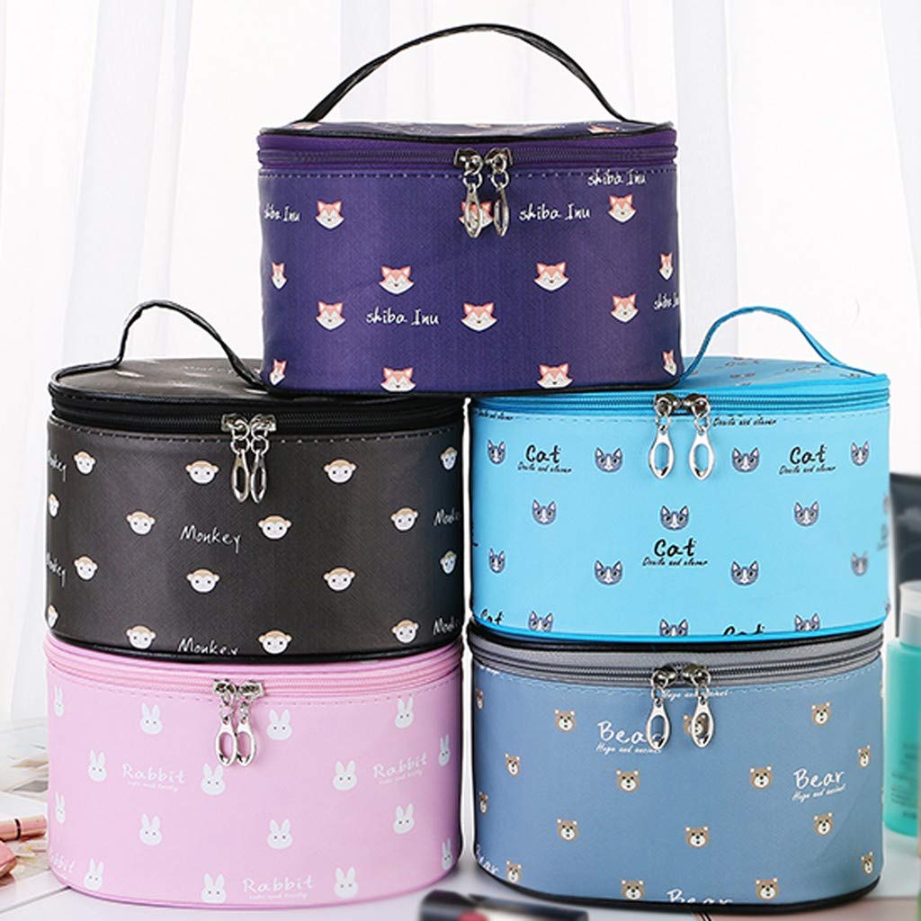 Melupa Large Capacity Waterproof Travel Cosmetic Bag - Portable Makeup Organizer Toiletry Case for Women & Girls | Perfect for Vacation, Gym, Business Trips & Daily Use