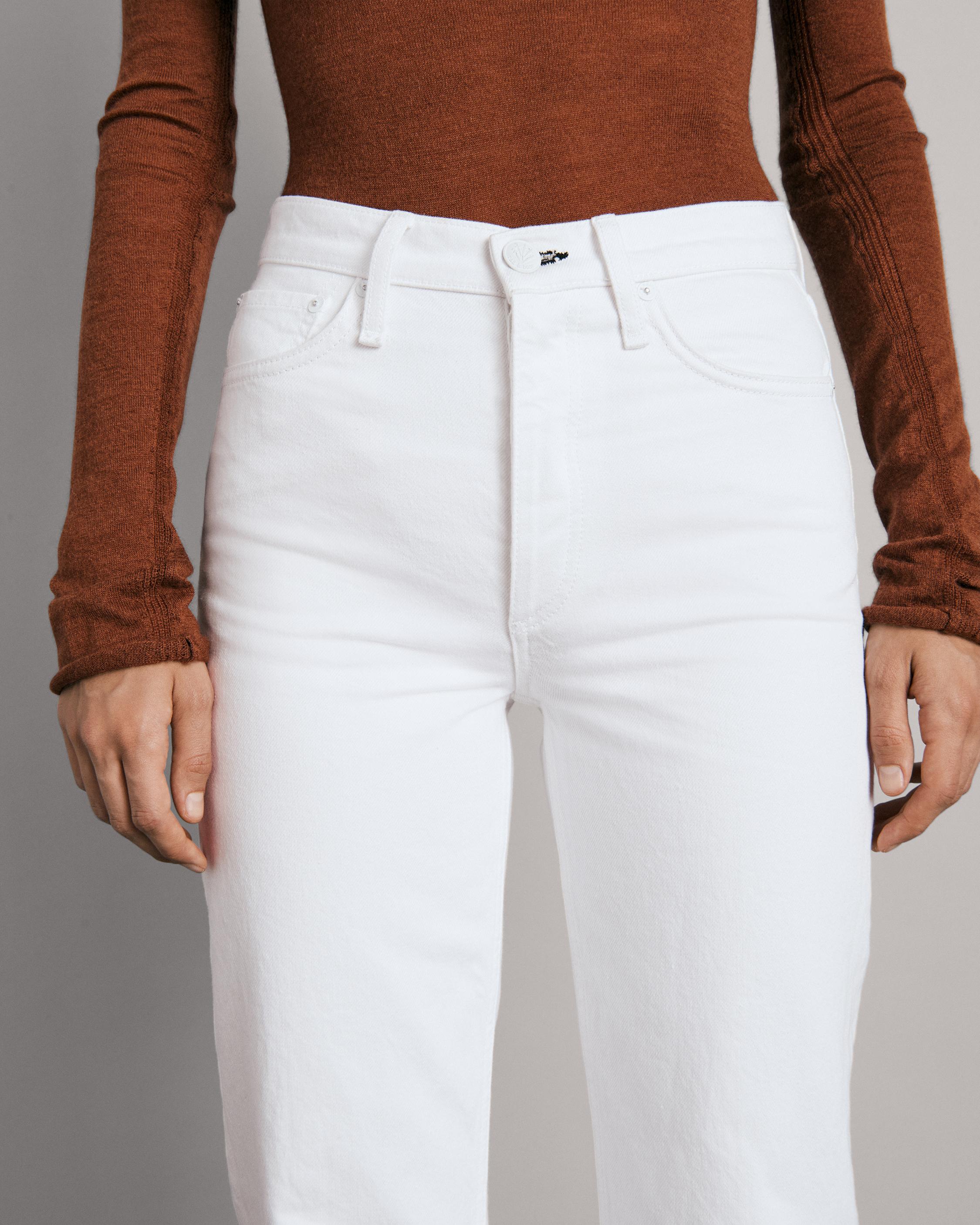 Alex High Rise Straight Jeans for Women - Slim Fit Stretch Denim Pants, Comfortable Everyday Wear for Office, Casual Outings & Date Nights