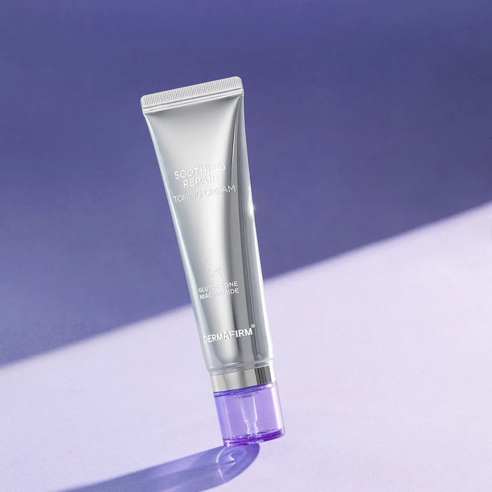 DERMAFIRM Soothing Repair Toning Cream R4 - 50ml Hydrating Facial Moisturizer for Sensitive Skin | Reduce Redness & Improve Skin Texture | Perfect for Daily Skincare Routine & Post-Treatment Care