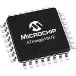 ATMEGA16U2-AU 8-bit AVR Microcontroller - 16KB Flash, 3.3V/5V, 32-Pin TQFP (Pack of 25) - Ideal for Embedded Systems, IoT Devices & DIY Electronics Projects