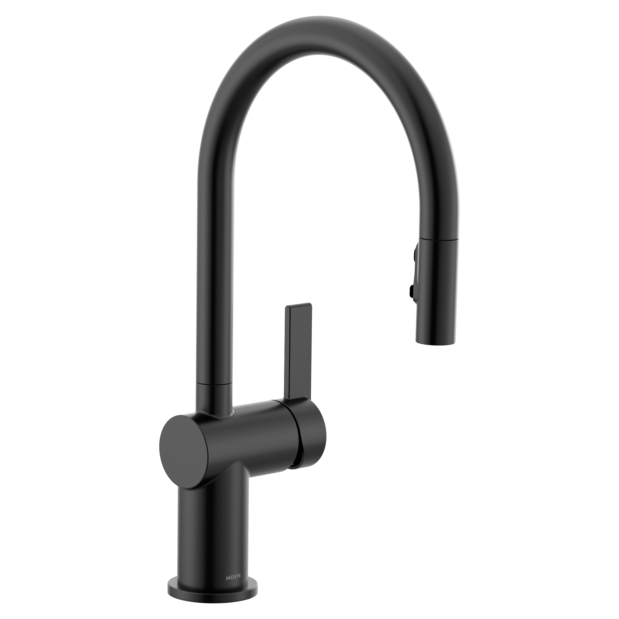 Cia One-Handle High Arc Pull Down Kitchen Faucet - Modern Stainless Steel Sink Faucet with Sprayer for Easy Dishwashing & Food Prep