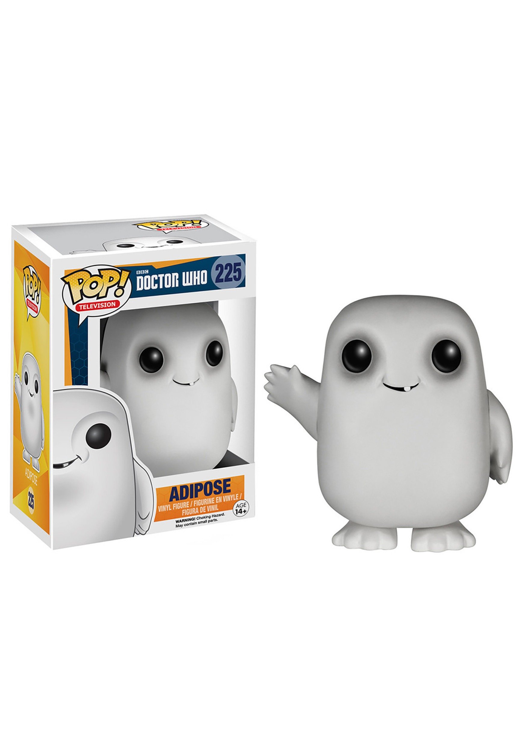Funko POP TV: Doctor Who Adipose Action Figure Collectible Toy - Perfect for Sci-Fi Fans, Doctor Who Collectors & Pop Culture Enthusiasts