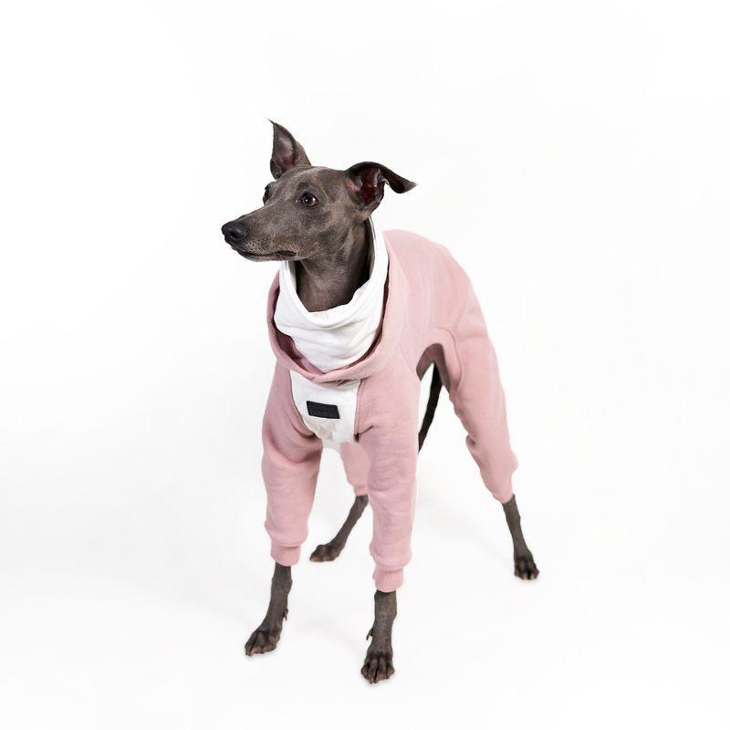 La Rosa Hooded Onesie for Women - Soft Fleece Hoodie Pajamas with Pockets - Cozy Loungewear for Winter, Sleepovers & Relaxing at Home