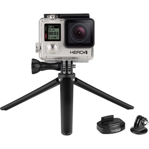 GoPro Tripod Mounts with Mini Tripod - Adjustable Camera Stand for GoPro Hero 11/10/9/8/7, Perfect for Vlogging, Travel & Outdoor Adventures