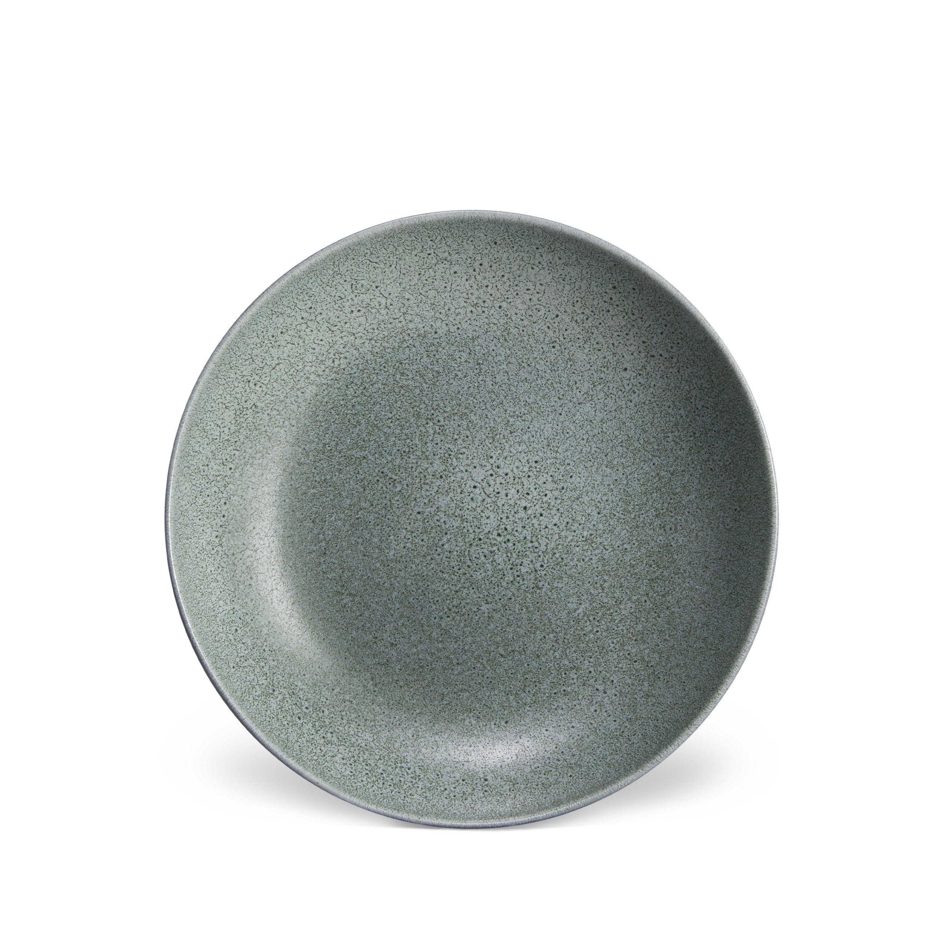 Terra Soup Plate in Seafoam Green - Elegant Ceramic Dinnerware for Soup, Salad & Dessert - Perfect for Home Dining, Restaurants & Gifts