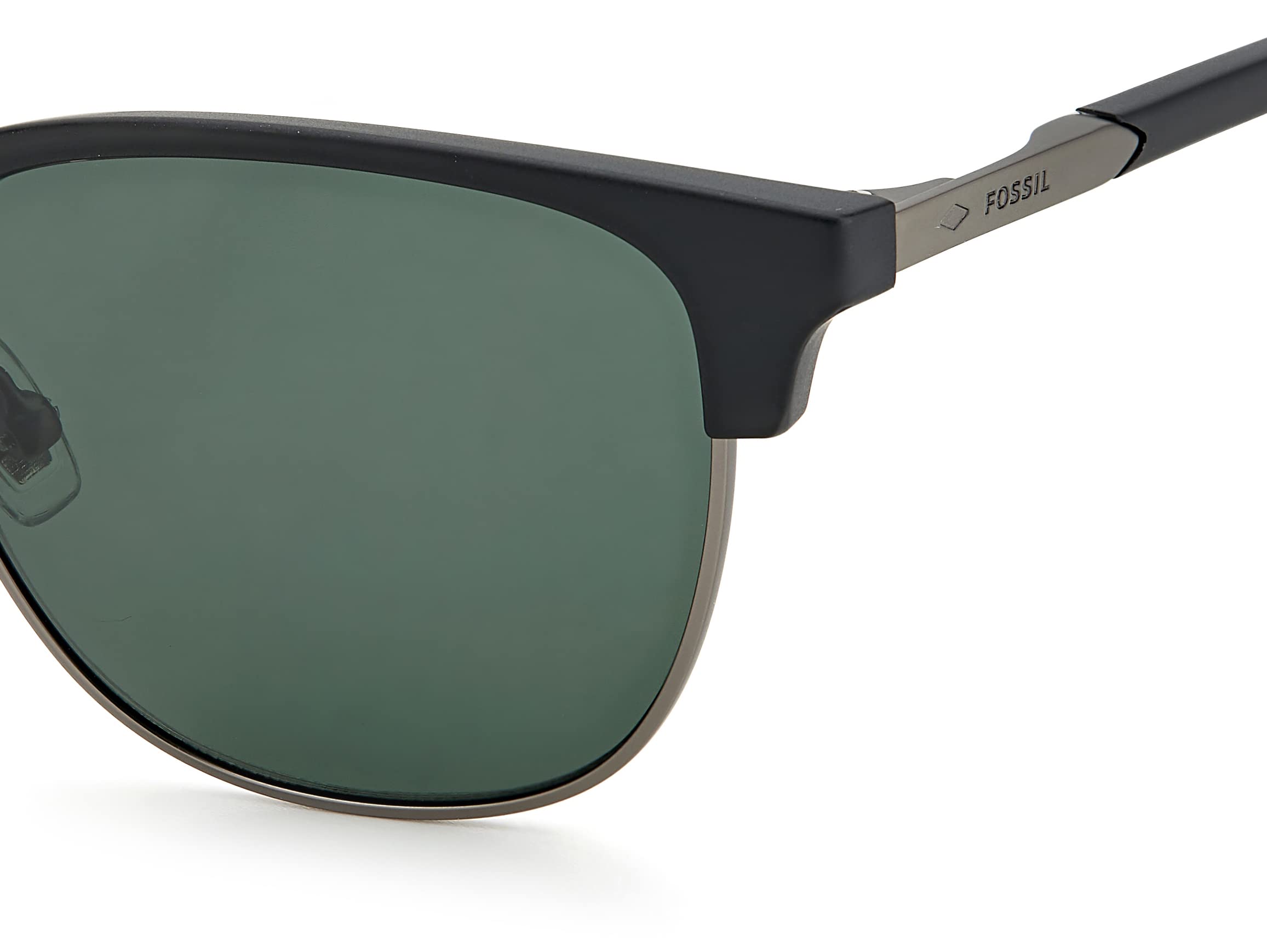 Fossil Men's Square Sunglasses 2113/G/S - Classic Retro Style for Outdoor, Driving & Everyday Wear