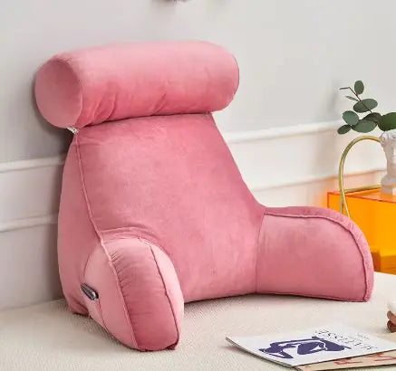 Ergonomic Back Support Cushion Pillow for Office Chair, Car Seat & Home Use - Lumbar Pain Relief & Posture Corrector