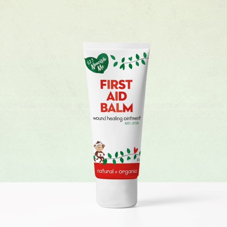 Nourish Me First Aid Balm - Natural Healing Balm for Cuts, Burns & Dry Skin | Perfect for Home, Travel & Outdoor Adventures
